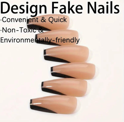 24pcs/set High Quality Fake Nails