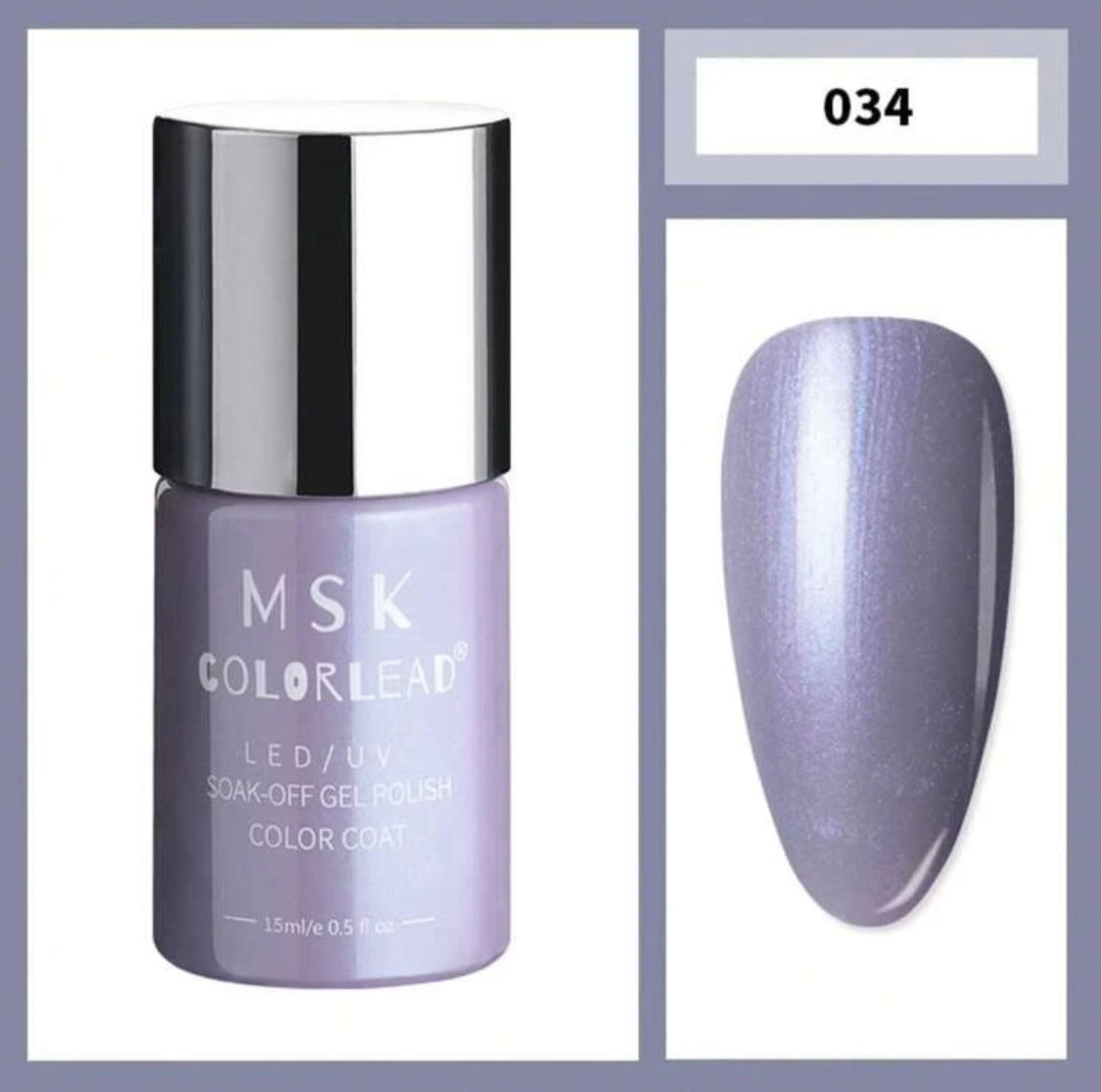 MSK COLORLEAD Gel Nail Polish