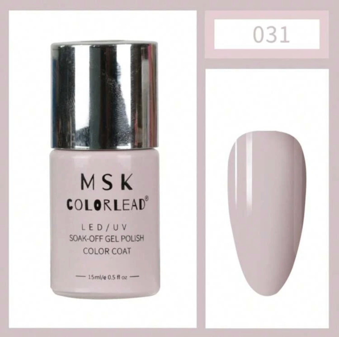 MSK COLORLEAD Gel Nail Polish