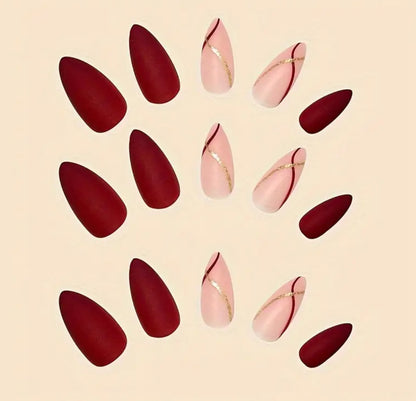 24pcs/set High Quality Fake Nails