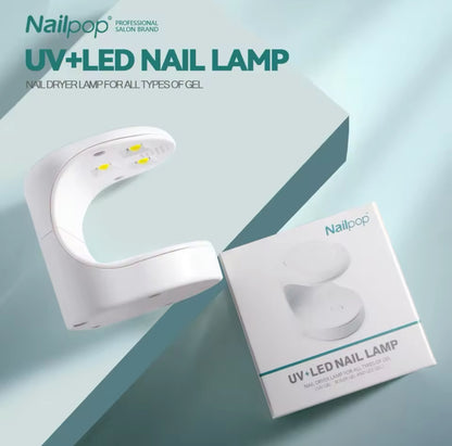 NailPop Mini UV/LED Nail Lamp - USB Powered