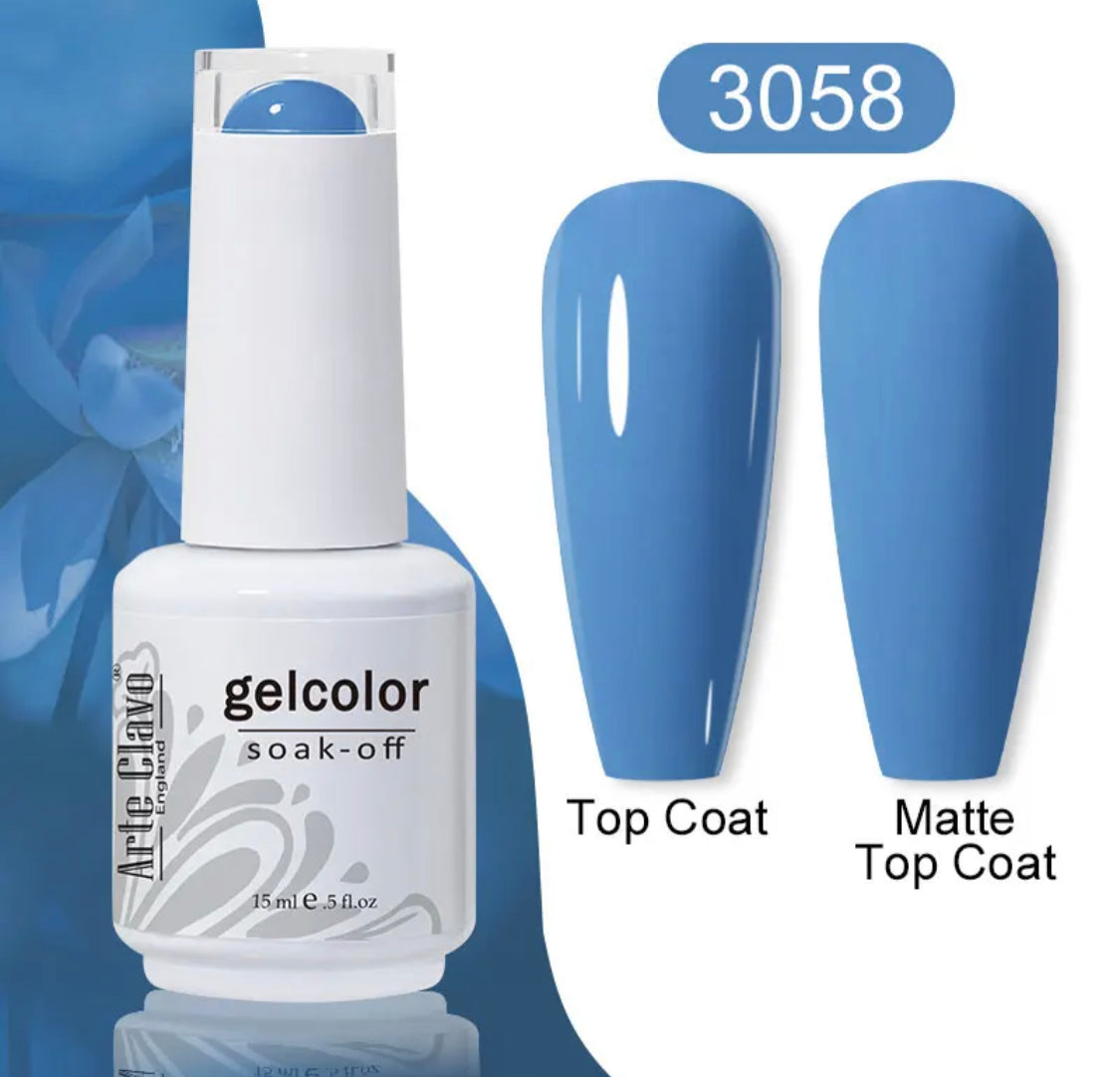 {{ GelPolish_USA }} {{ magnetic_gelpolish}} 3058 {{ Gelpolish_usa}} {{ Gel_polish}} GelColor 15ML - UV Gelish - 3058 - {{ UV_Drying_machine}} - {{ Powerful_LED_Nail_Dryer}} {{ Gelish }} {{Gel_nail_polish}} {{ Orly}}