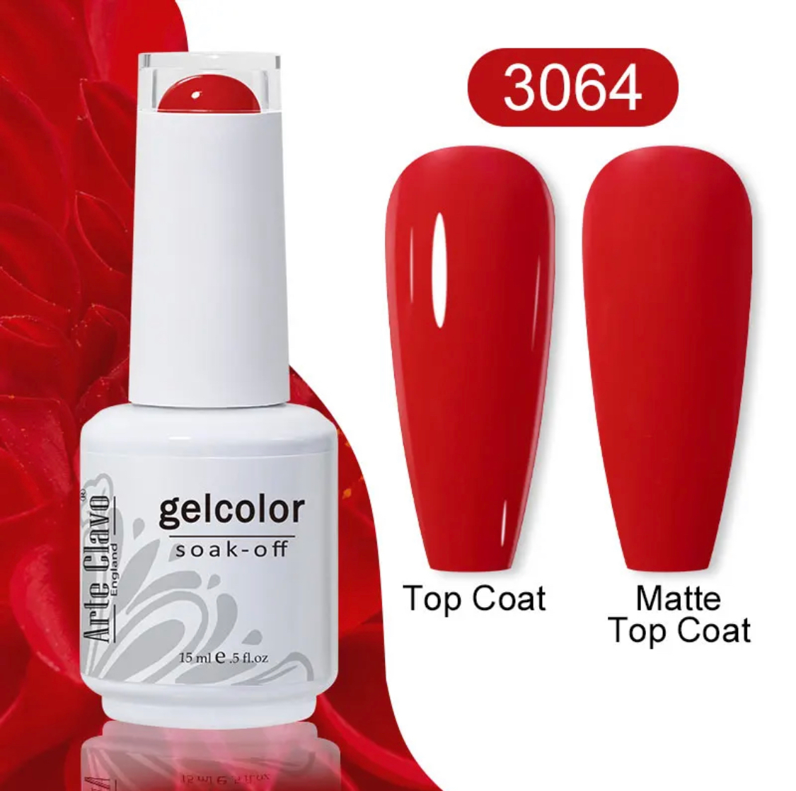 {{ GelPolish_USA }} {{ magnetic_gelpolish}} 3064 {{ Gelpolish_usa}} {{ Gel_polish}} GelColor 15ML - UV Gelish - 3064 - {{ UV_Drying_machine}} - {{ Powerful_LED_Nail_Dryer}} {{ Gelish }} {{Gel_nail_polish}} {{ Orly}}