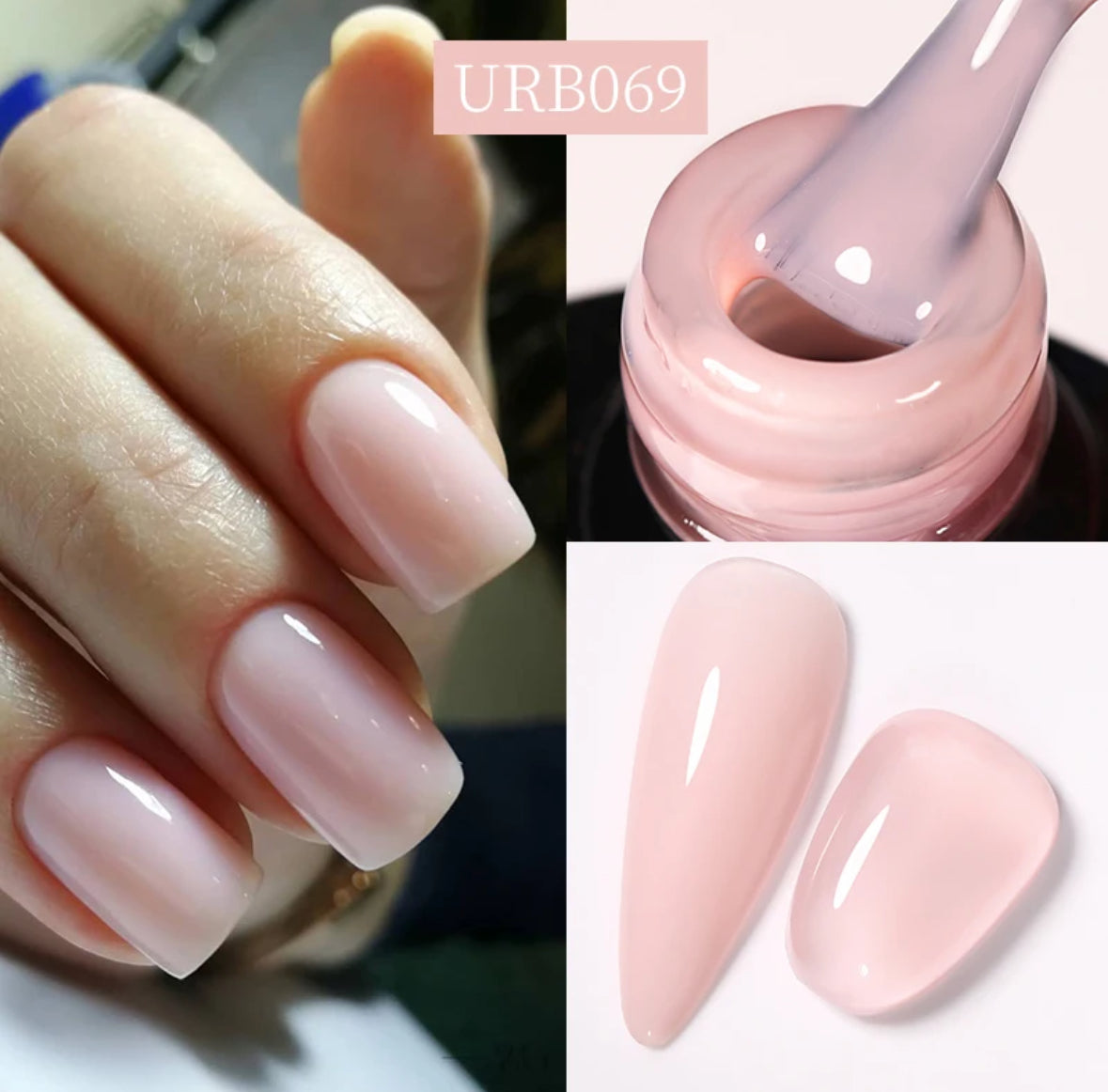 GelPolish USA 15ml Rubber Base Gel