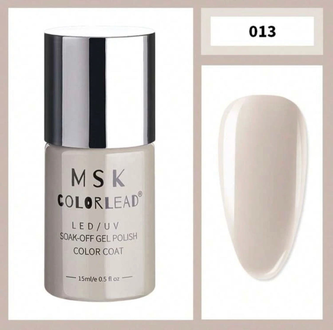 MSK COLORLEAD Gel Nail Polish