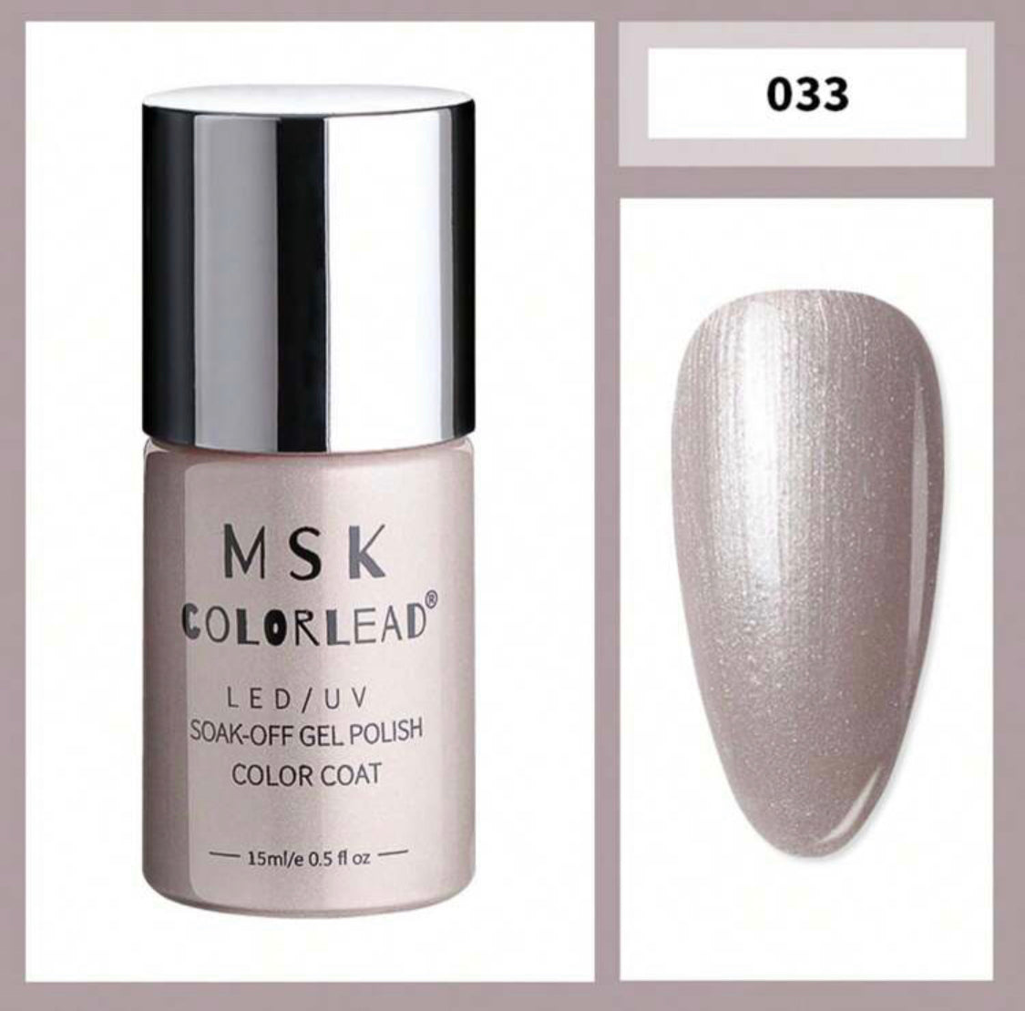 MSK COLORLEAD Gel Nail Polish