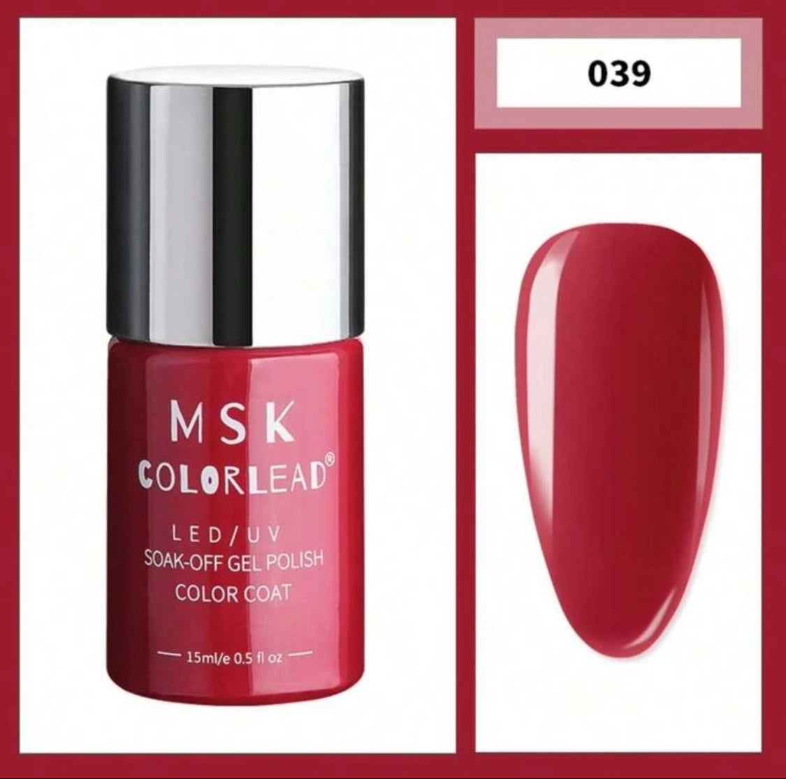 MSK COLORLEAD Gel Nail Polish