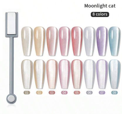 8pcs Cat Magnetic Gel Polish Set (8ml/ea)