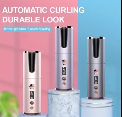 Cordless Automatic Curling Iron