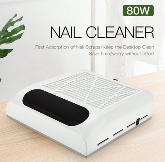 80W Japanese Nail Dust Collector - Low Noise/High Power