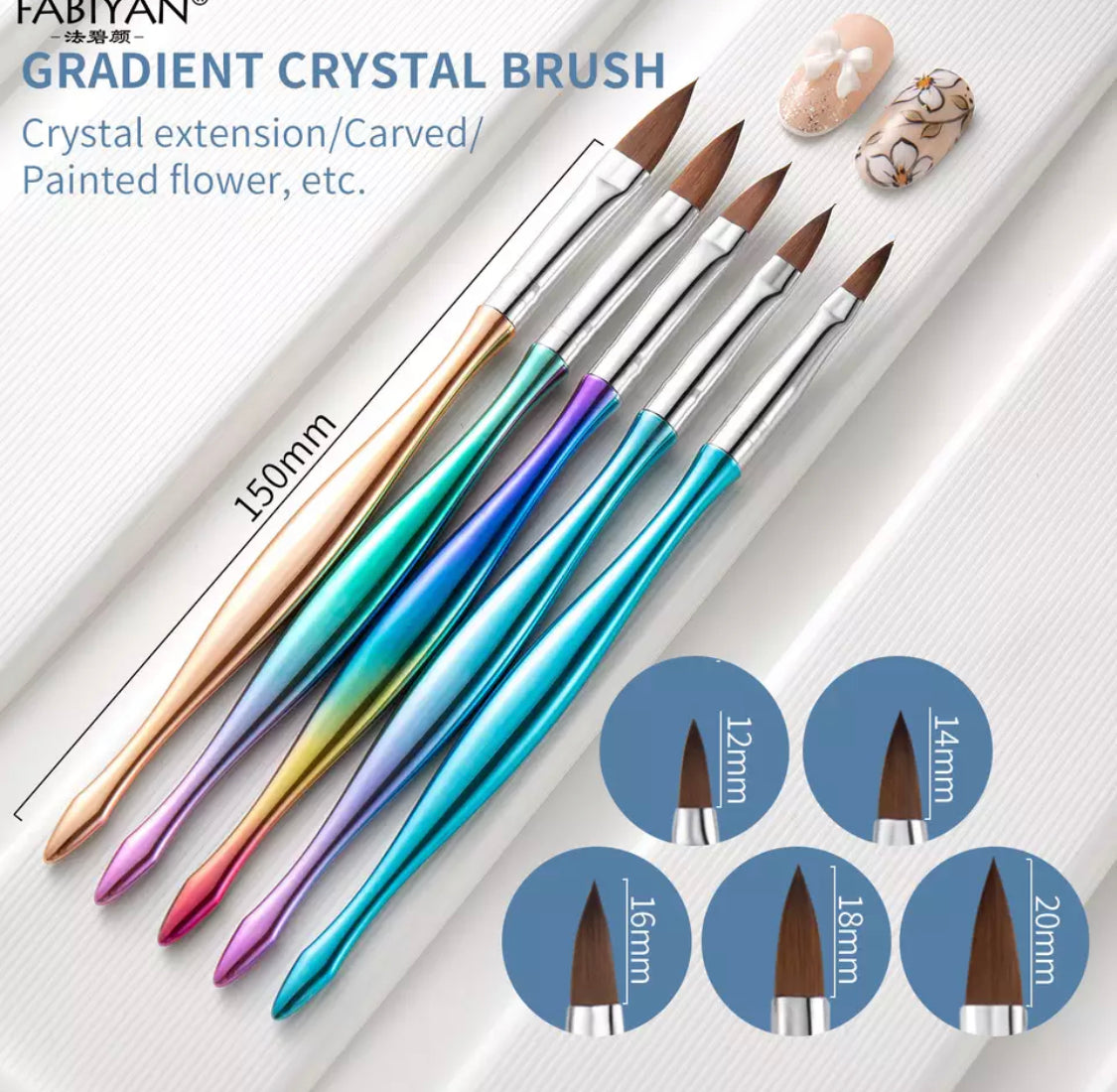 1pc Random Style Nail Art Brush