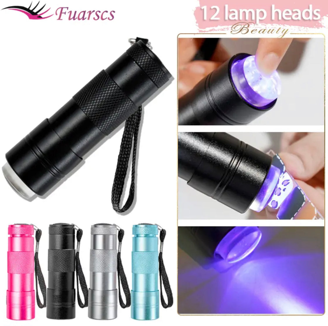 {{ GelPolish_USA }} {{ magnetic_gelpolish}} UV Flashlight with Silicon Stamper {{ Gelpolish_usa}} {{ Gel_polish}} 2 in 1 UV/LED Nail Dryer light & Stamper - {{ UV_Drying_machine}} - {{ Powerful_LED_Nail_Dryer}} {{ Gelish }} {{Gel_nail_polish}} {{ Orly}}