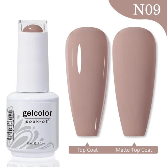 GelColor Nail Polish 15ML - Nude Series - N09