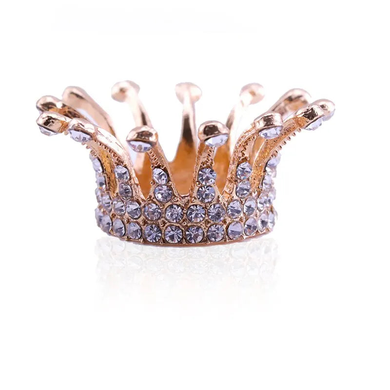 {{ GelPolish_USA }} {{ magnetic_gelpolish}} Golden {{ Gelpolish_usa}} {{ Gel_polish}} Crown Shaped Retro Manicure Brush Holder - {{ UV_Drying_machine}} - {{ Powerful_LED_Nail_Dryer}} {{ Gelish }} {{Gel_nail_polish}} {{ Orly}}