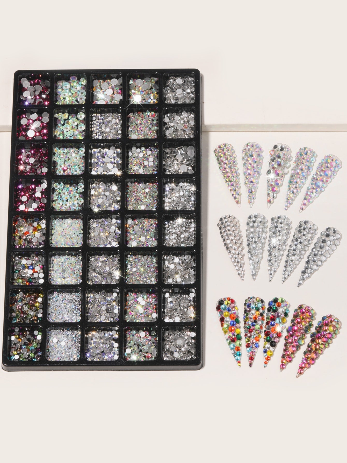 {{ GelPolish_USA }} {{ magnetic_gelpolish}} Multicolor {{ Gelpolish_usa}} {{ Gel_polish}} 1box Rhinestone Nail Art Decoration - {{ UV_Drying_machine}} - {{ Powerful_LED_Nail_Dryer}} {{ Gelish }} {{Gel_nail_polish}} {{ Orly}}