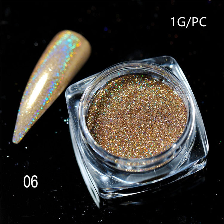 Holographic Powder Chrome