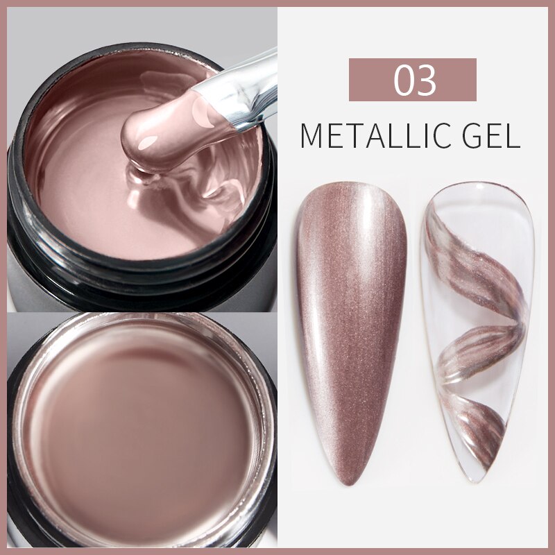 {{ GelPolish_USA }} {{ magnetic_gelpolish}} Default Title {{ Gelpolish_usa}} {{ Gel_polish}} PUENTE Quick Extension Nail Gel Polish Metal gel Rose Gold - {{ UV_Drying_machine}} - {{ Powerful_LED_Nail_Dryer}} {{ Gelish }} {{Gel_nail_polish}} {{ Orly}}