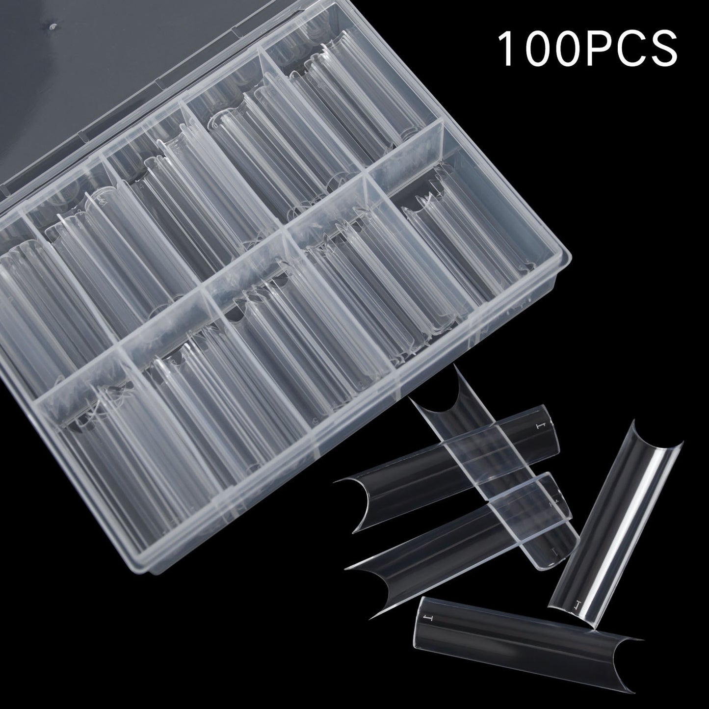 100pcs/Box XXL Extra Straight Nail Tips