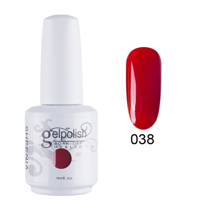 Nail Gel, 15ml UV/LED GelPolish A-W038, GelPolish USA