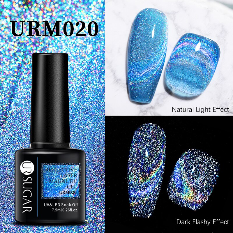 {{ GelPolish_USA }} {{ magnetic_gelpolish}} Default Title {{ Gelpolish_usa}} {{ Gel_polish}} UR SUGAR 7.5ml Reflective Magnertic Gel Nail Polish URM020 - {{ UV_Drying_machine}} - {{ Powerful_LED_Nail_Dryer}} {{ Gelish }} {{Gel_nail_polish}} {{ Orly}}